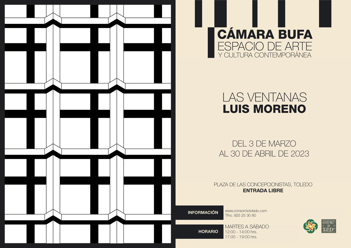 Cartel Luis Merino - las ventanas
