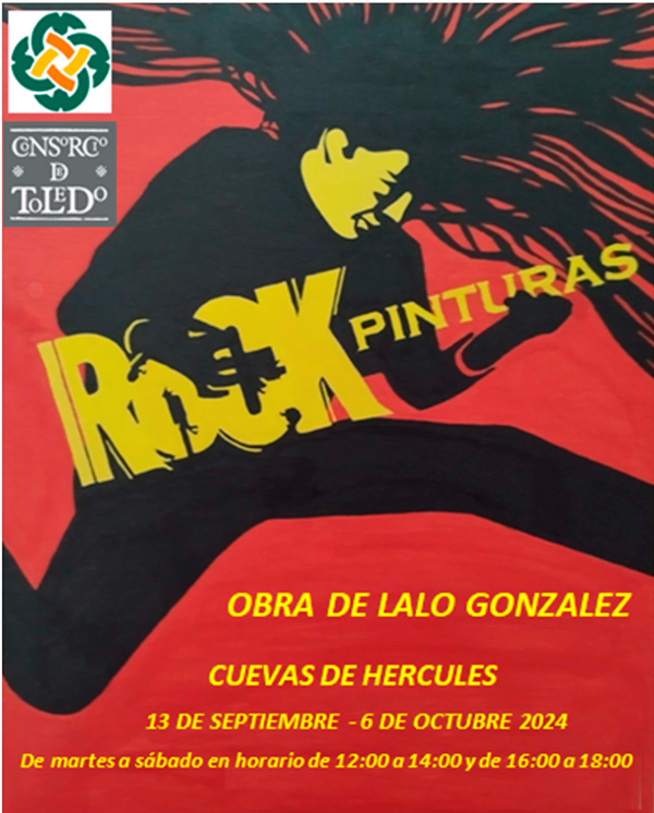 Cartel Lalo González - Rock Pinturas