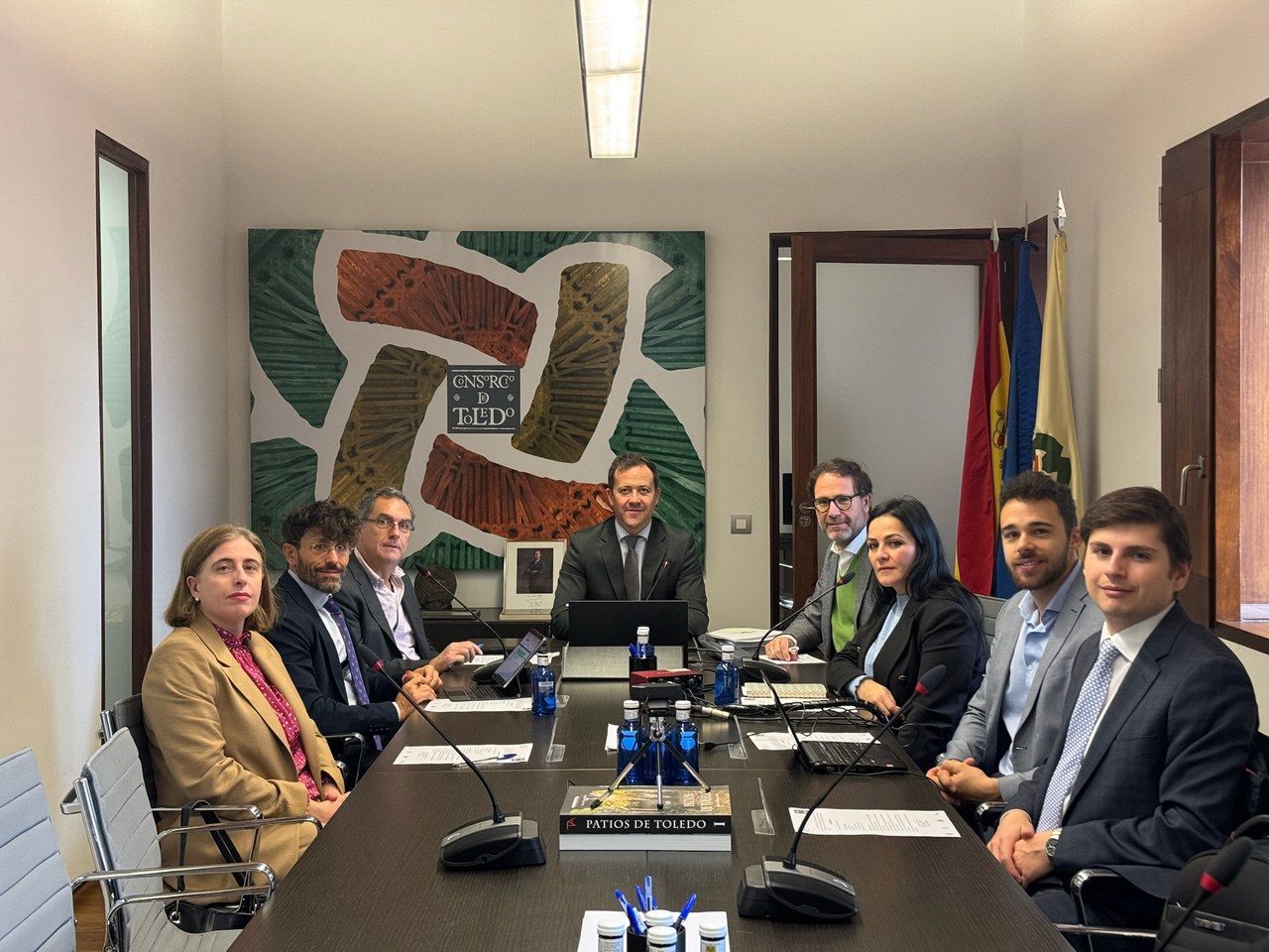 Imagen de los miembros de la comisión ejecutiva